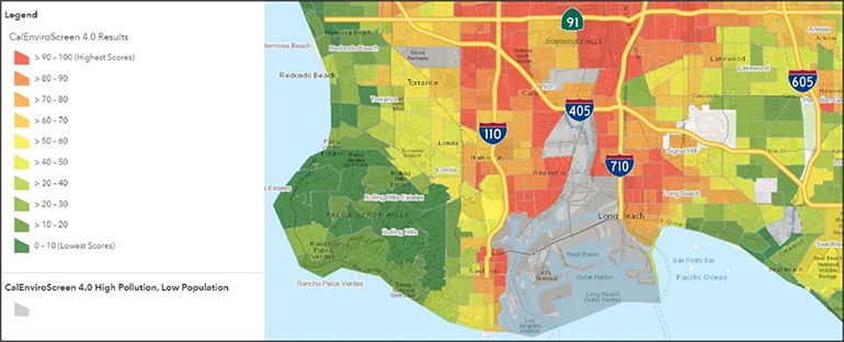 Journal Article: Electric Vehicle Fleet Penetration Helps Address Inequalities in Air Quality and Improves Environmental Justice